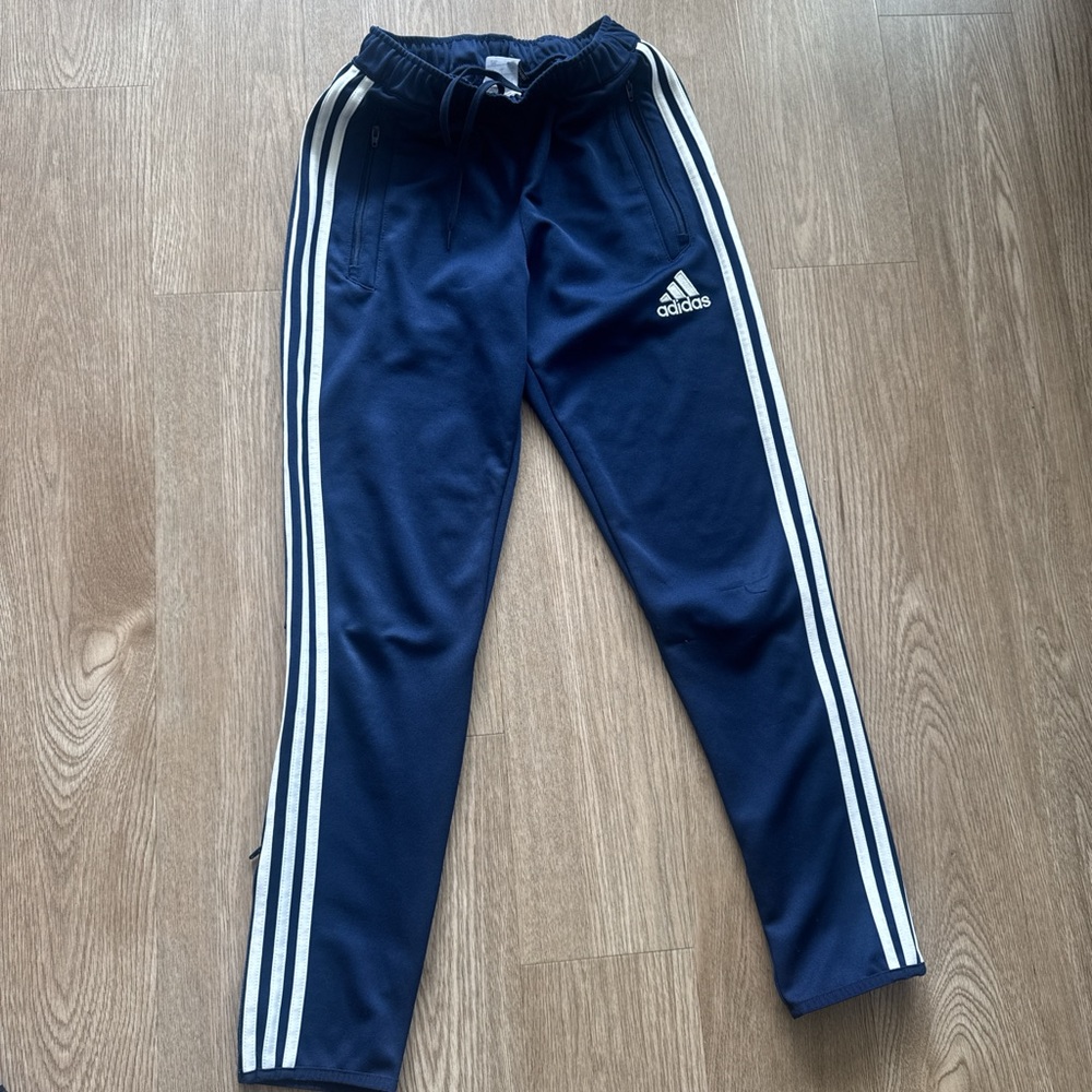 Adidas Kids Navy Track Pants